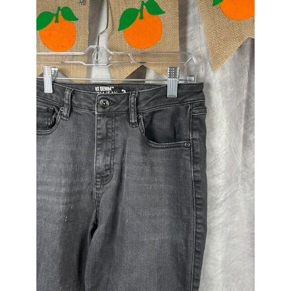 HT DENIM Women Juniors 3 Mom Jeans Stretch Relax Comfort Pockets Casual Hi Rise - Picture 2 of 7